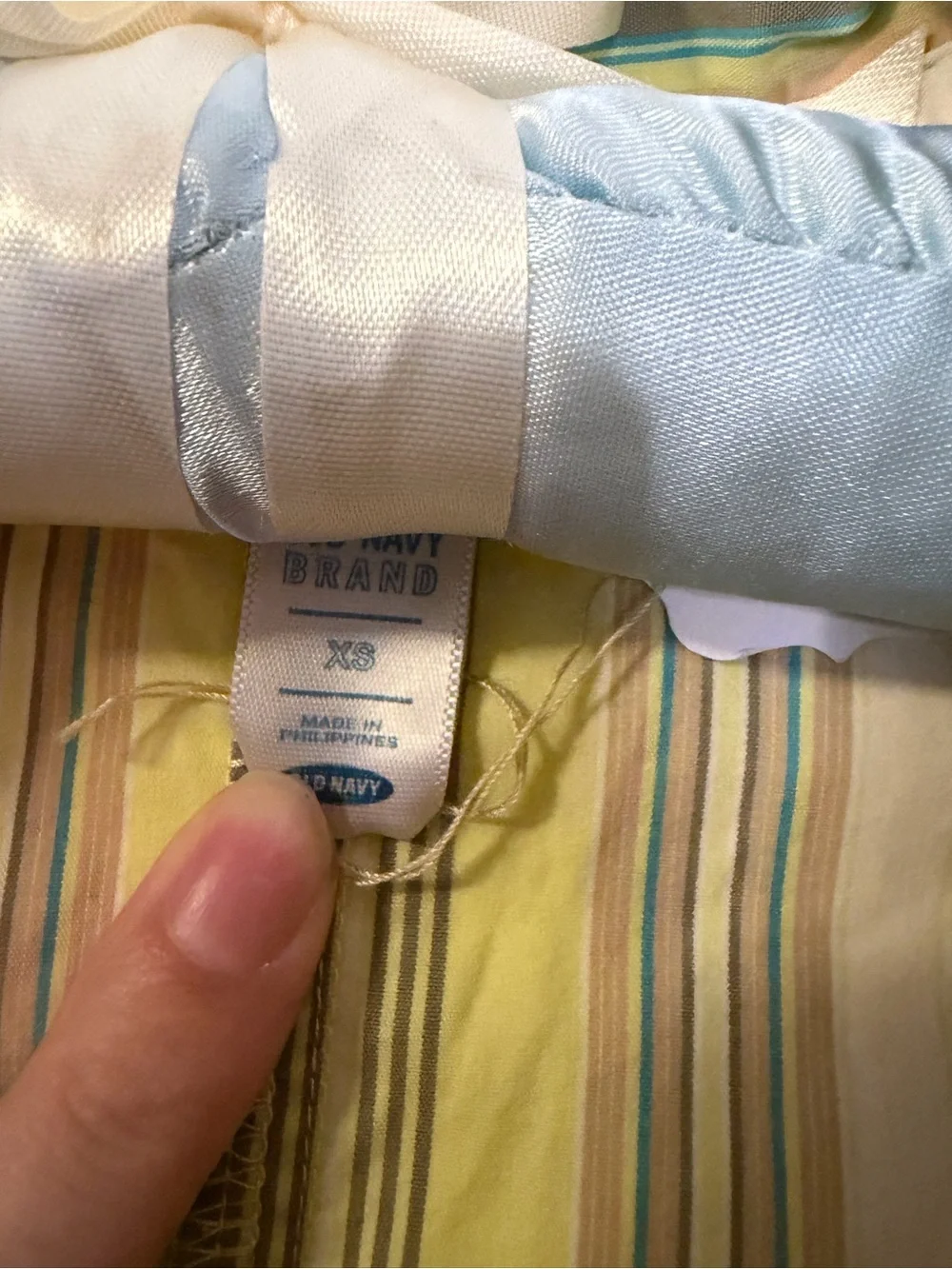 Old Navy Vintage Striped Button Up Shirt - Picture 4 of 4
